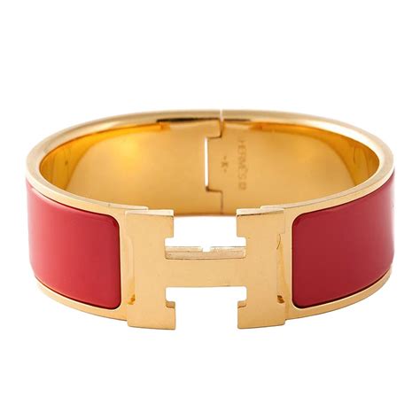 hermes red gold bracelet|red Hermes bracelets uk.